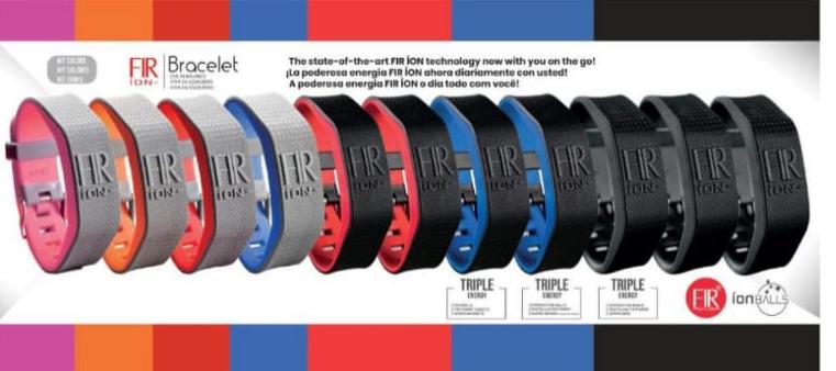 FIR ION Triple Energy 11 units Bracelet KIT (MULTICOLOR)