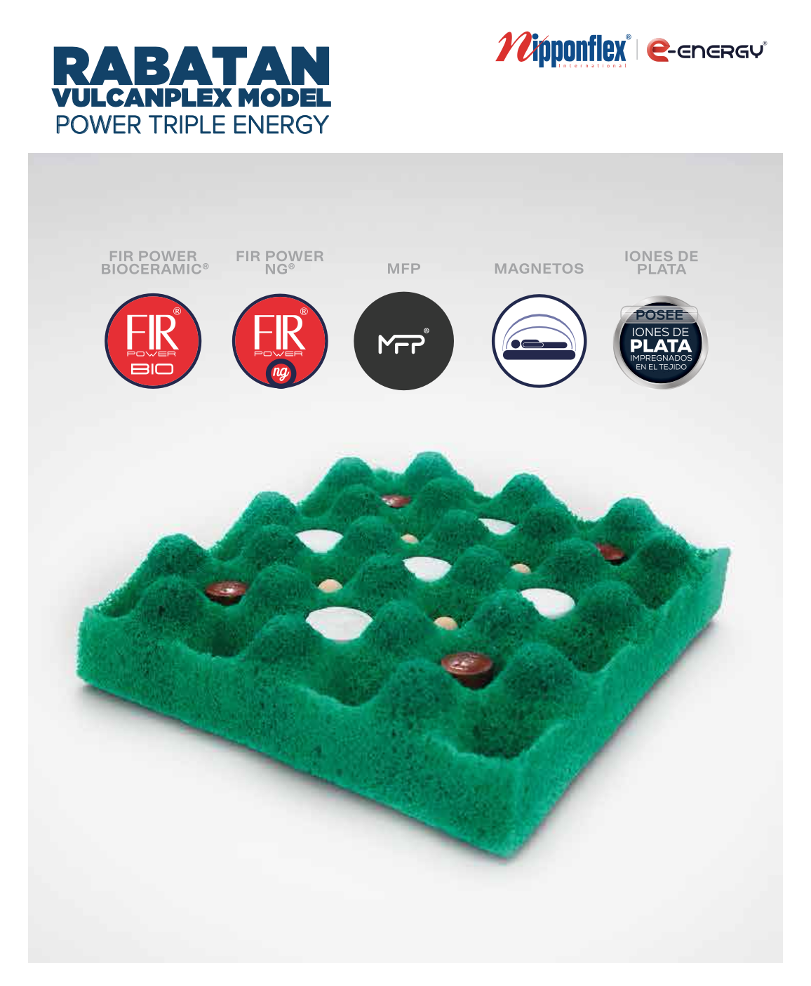 Rabatan - Vulcanplex Model With MFP, FIR, FIR ng & Ion Balls