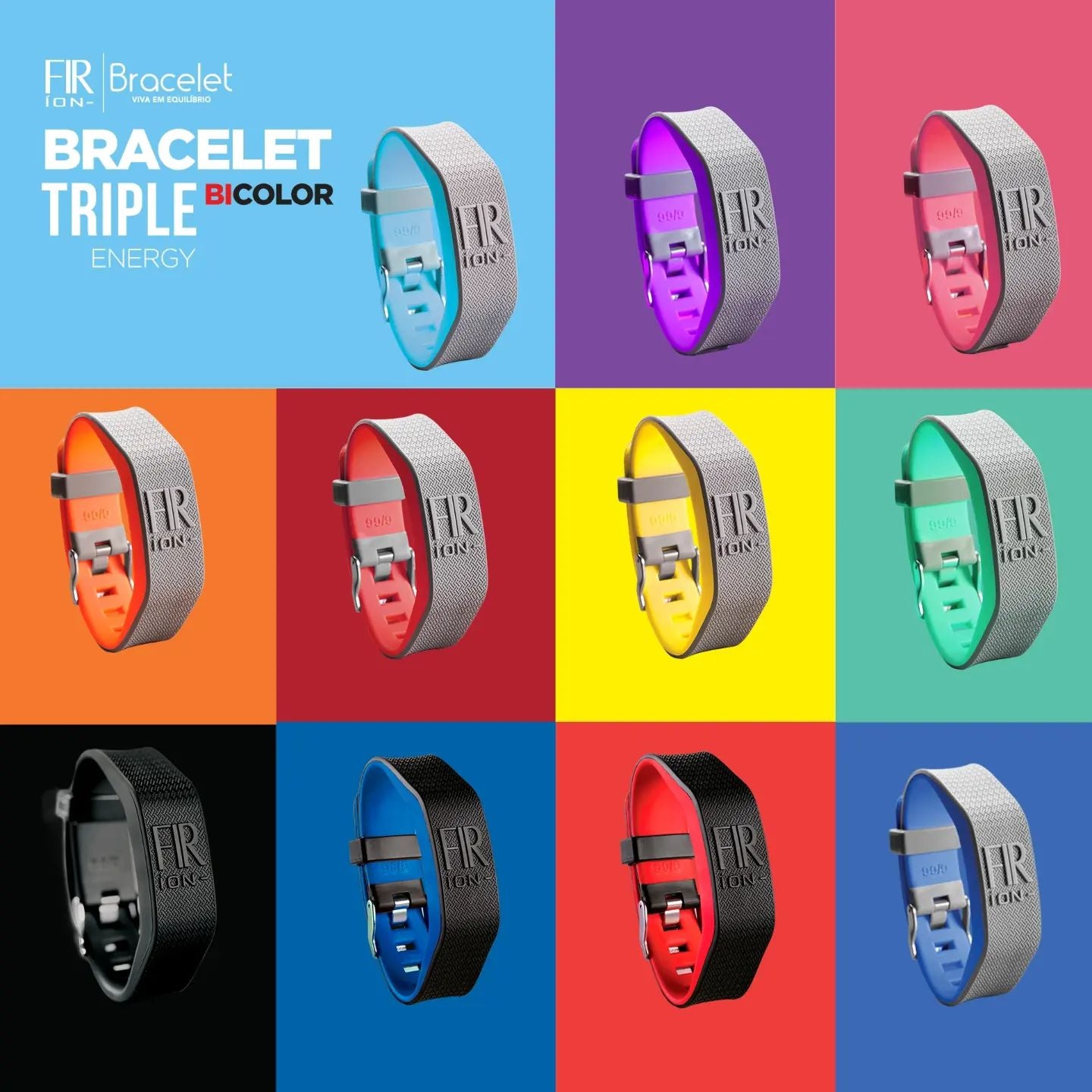 Bracelet FIR ION – e-Energy by Nipponflex