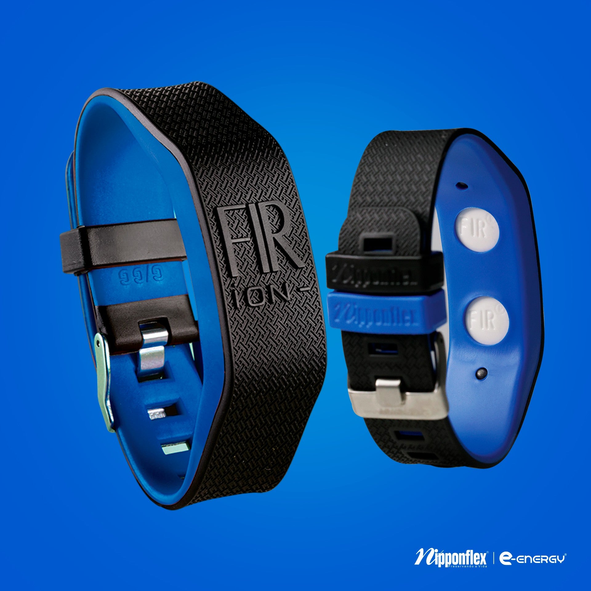 FIR ION Black Bicolor Bracelet