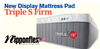 NEW Triple S Firm Display Mattress Pad (26x66x4in) - PRE VENTA