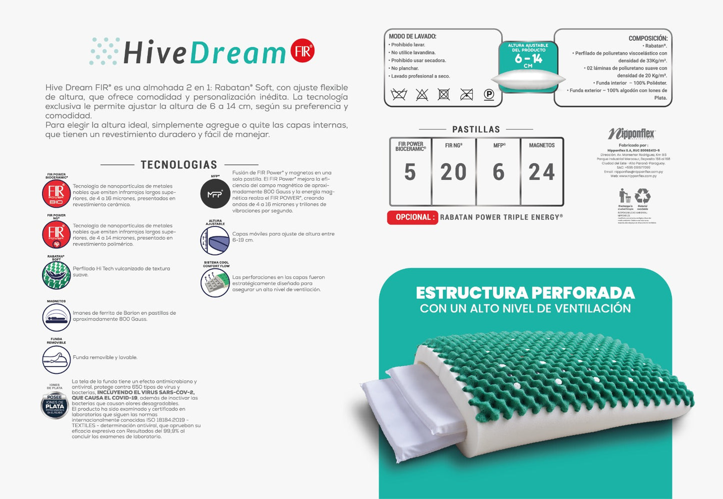 Hive Dream FIR Pillow