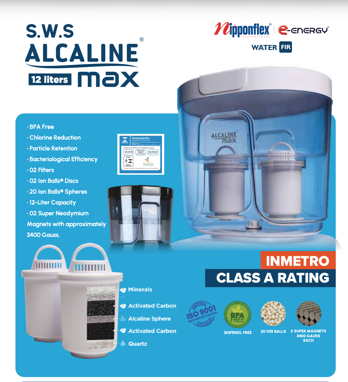 S.W.S Alcaline Max