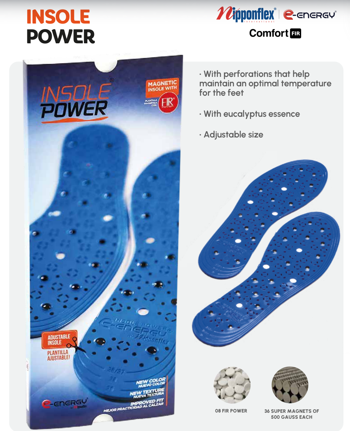 Blue Insole
