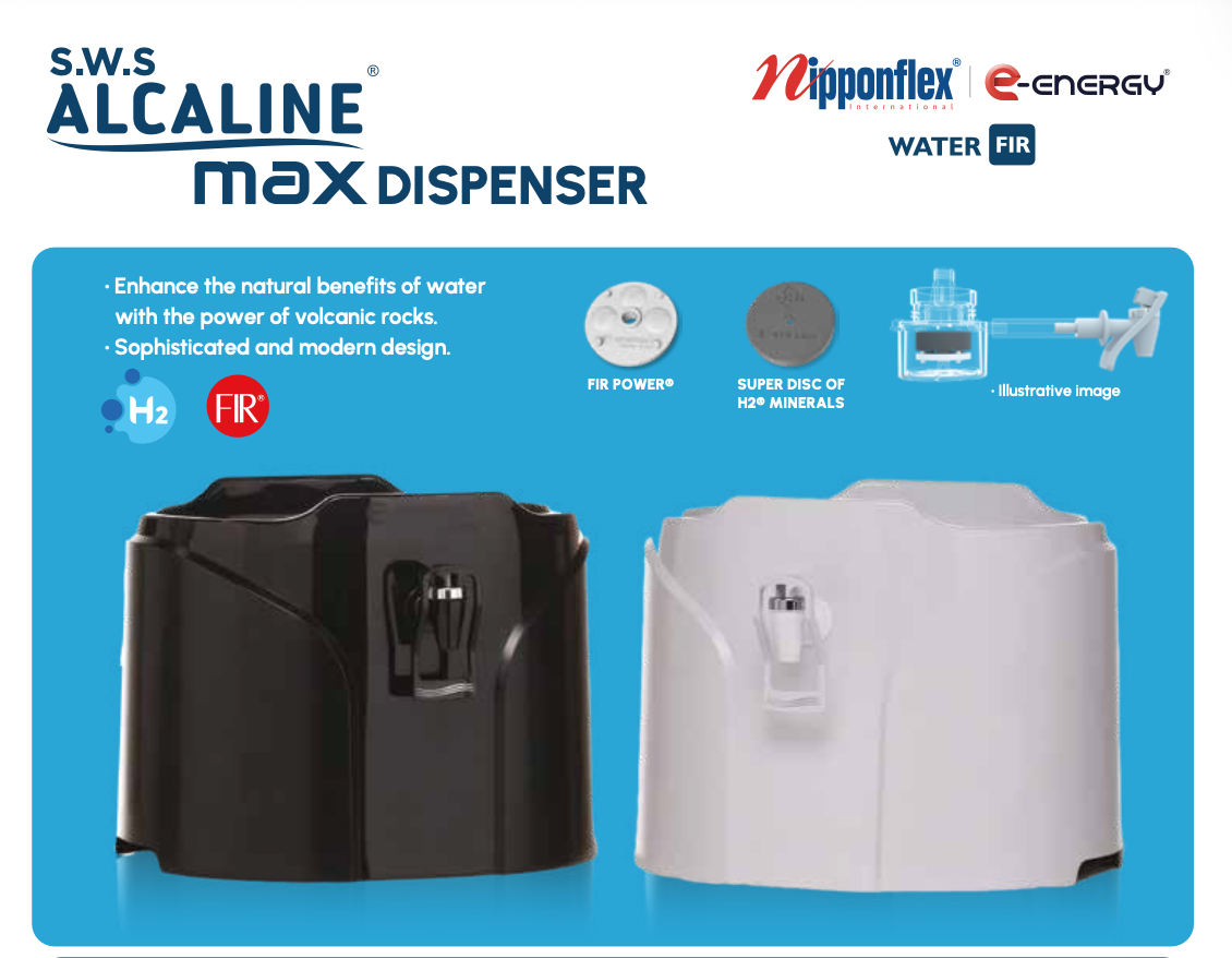 S.W.S Alcaline MAX - Dispenser